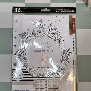The Happy Planner Classic Extension Pack - household pack